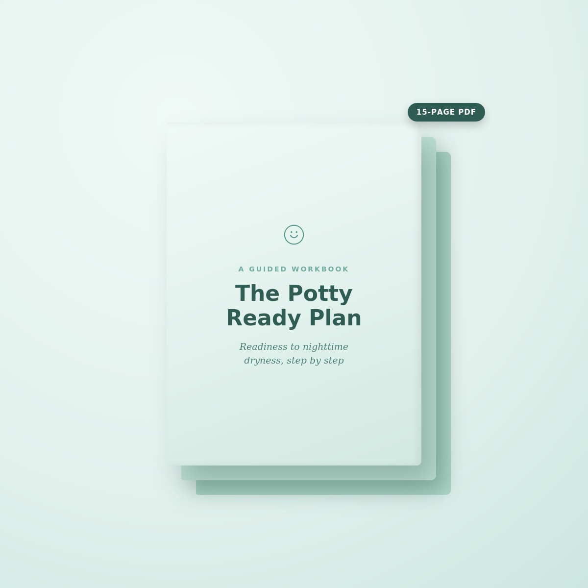 The Potty Ready Plan workbook cover